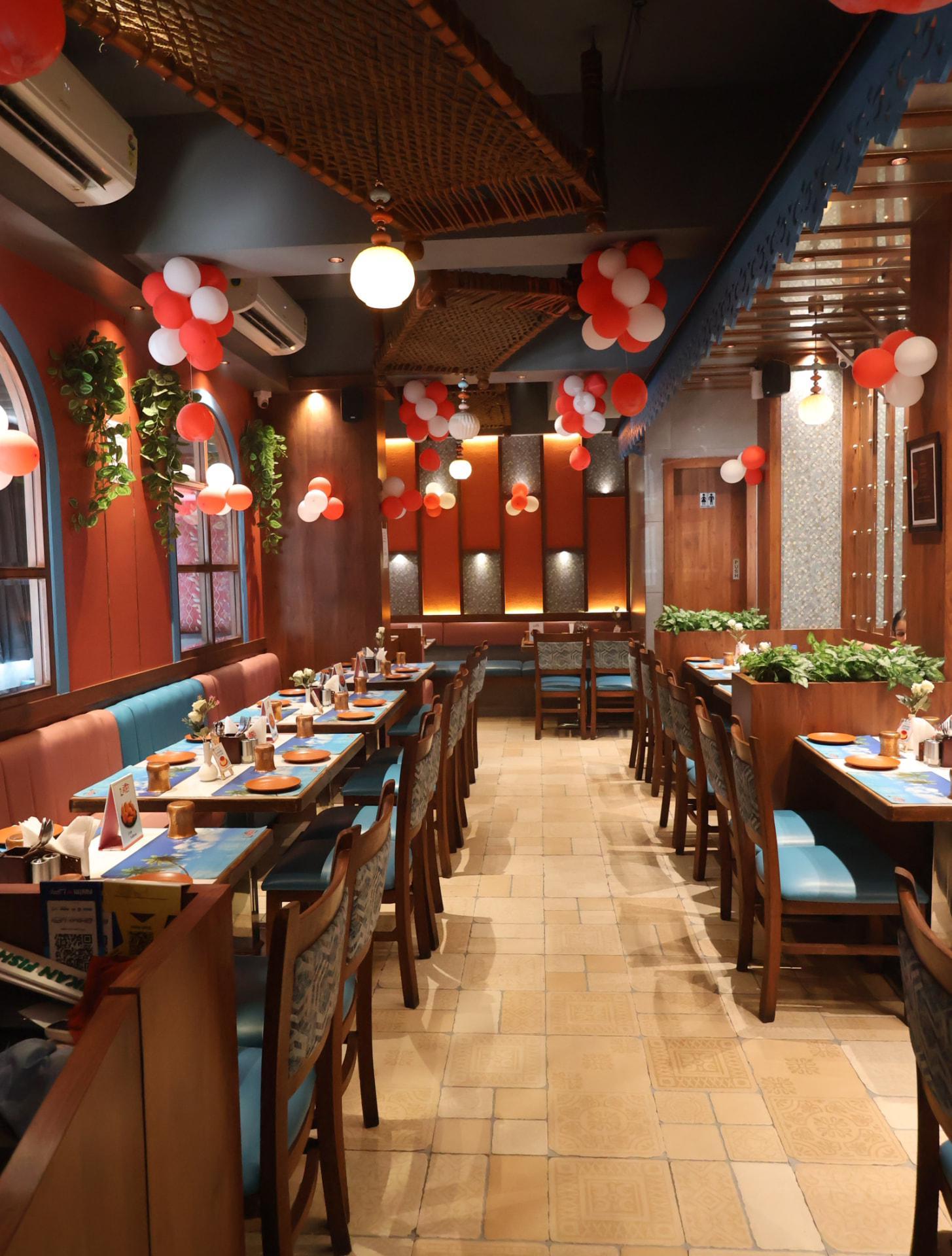 Konkan Fish Curry dining area